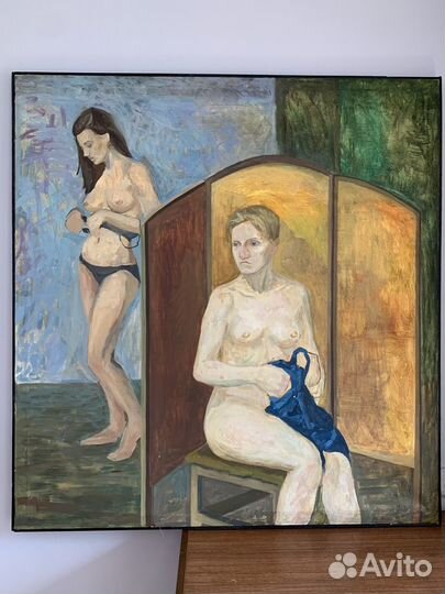 Картина маслом на холсте большая