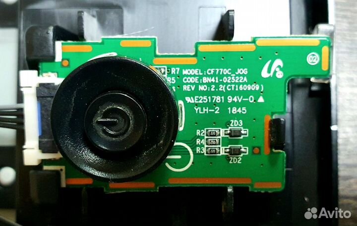 Запчасти от LED монитора Samsung C24F390FHI №2