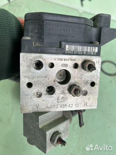 Блок насос абс abs mercedes w210