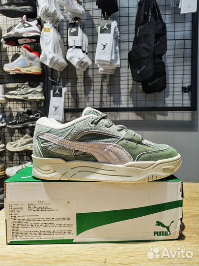 Кроссовки Puma 180 зеленые