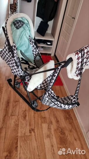 Коляска санки