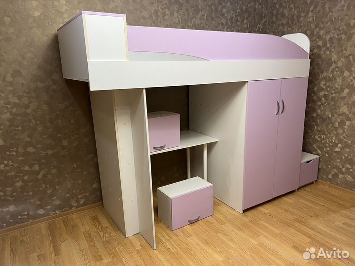 Детская кровать чердак