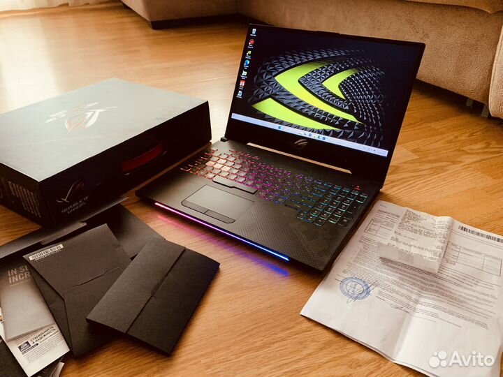 Игровой Asus RoG i7/16GB/1TB+512GB/RTX 8GB