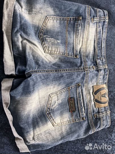 Джинсовые шорты и юбка