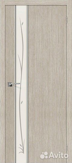 Межкомнатная дверь Bravo 092-0195 Глейс-1 Twig 3D