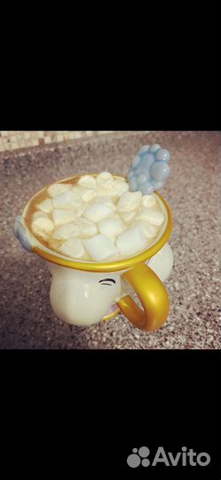 Чашка Чип из Красавица и Чудовище