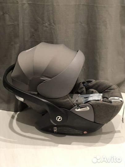 Cybex cloud q platinum +адаптеры babyzen
