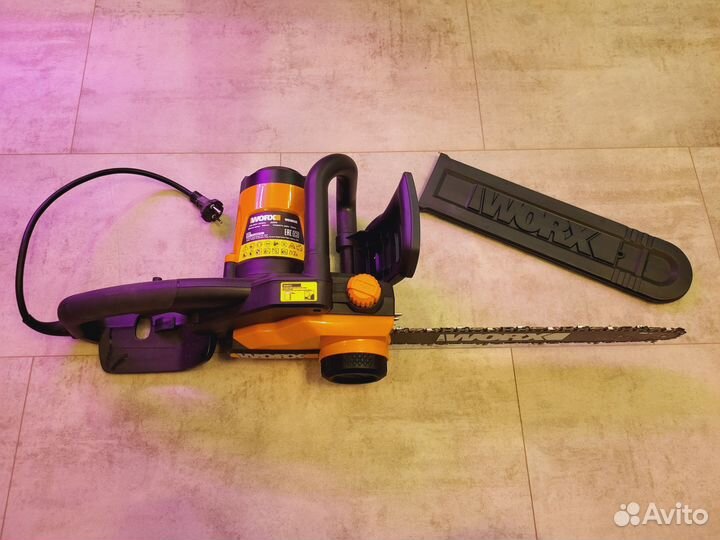 Электропила цепная worx WG303E