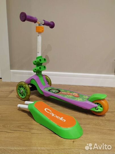 Самокат беговел Capella Puppy со съемным сиденьем