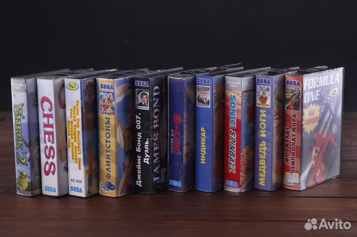 Картриджи Sega MD Мид Бокс Список Обновляется