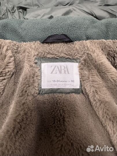 Пуховик зимний Zara