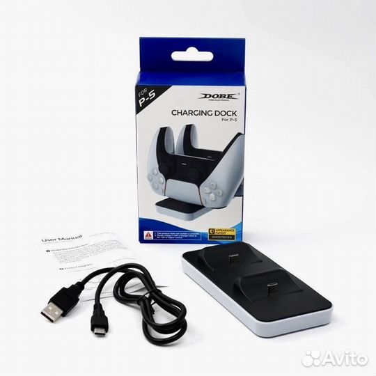 Зарядная станция Dobe для геймпадов PS5