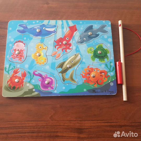 Игрушка магнитная рыбалка