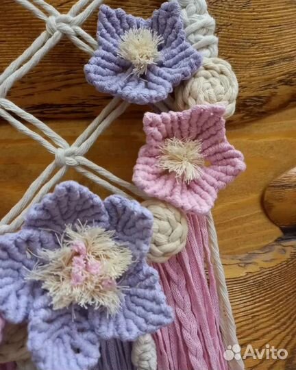 Панно макраме