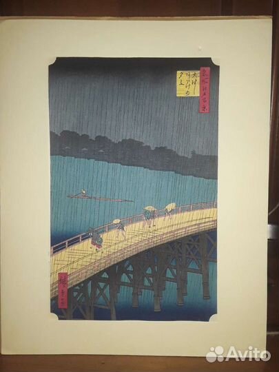 Гравюра Утагава (Андо) Хиросигэ