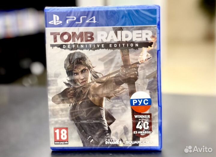Tomb Raider Definitive (PS4) новый диск