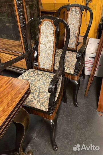 Столовая.Витрина.Стол.Дрессуар.Стул.Мебель массив