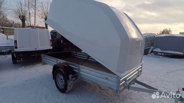 Прицеп с крышкой мзса 817711.025 Н1500мм OFF-road