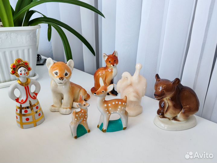 Статуэтки животных СССР