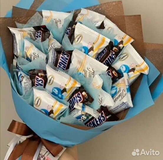 Букеты из конфет