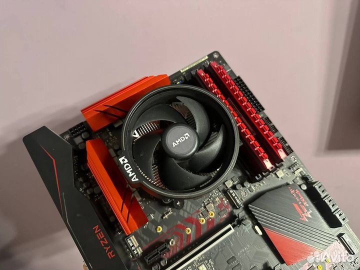 Игровой комплект Ryzen 7 2700 + X370 + DDR4 16GB