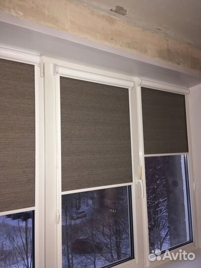 Рулонные шторы на окна блэкаут