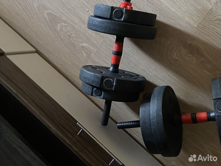 Набор штанга и гантели