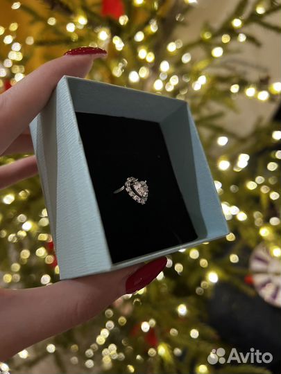 Кольцо бижутерия 16