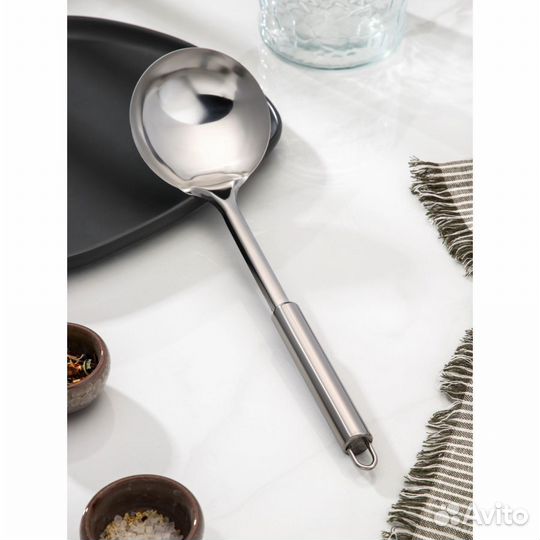 Половник 150мл Доляна металлик 31*9,5*6см/Доляна