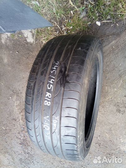 Yokohama Advan Sport V103 245/45 R18