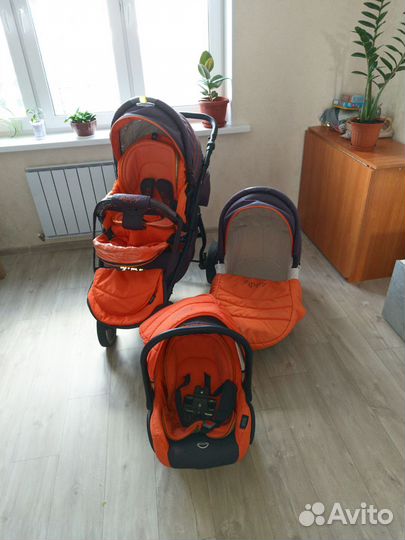 Коляска 3 в 1 tutis zippy