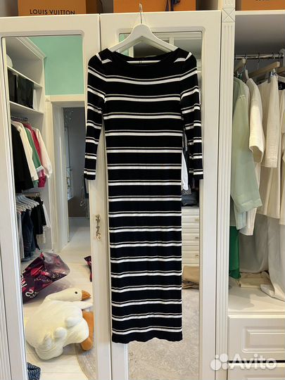 Платье обтягивающее длинное massimo duti