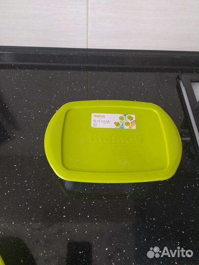 Контейнеры стеклянные с крышкой. Подходит для свч