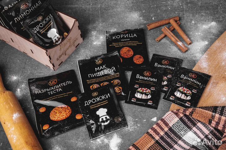 Подарочный набор специй для выпечки