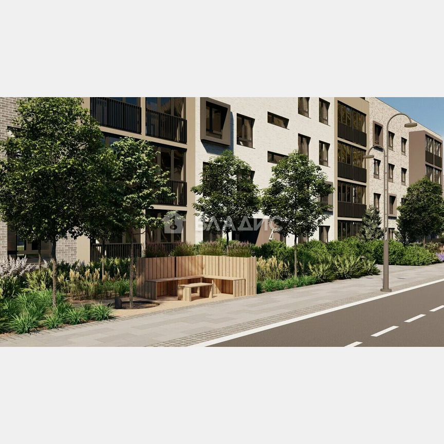 Квартира-студия, 23,7 м², 3/4 эт.