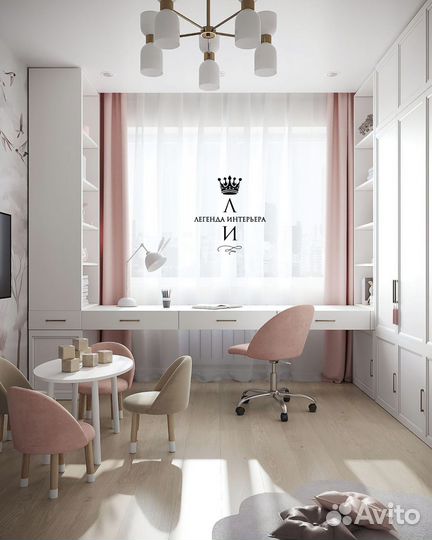 Рабочая зона у окна