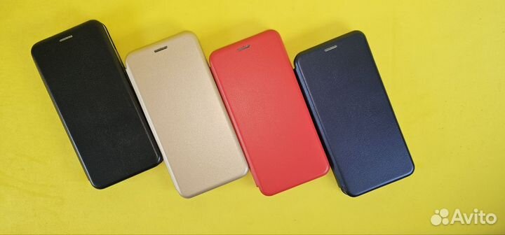 Книжка кожаная-магнитная Poco M3