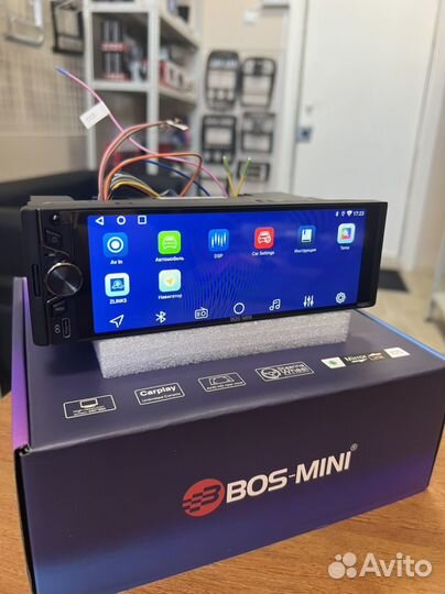 Магнитола 1DIN Android 2/32GB с крутилкой