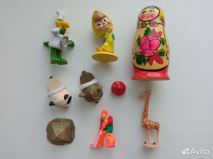Мини игрушки: Маша, Дино, DeAgostiny и др