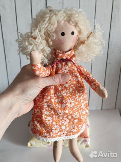 Куколка тильда Принцесса на горошине