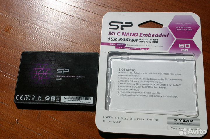 Жесткий диск ssd 60gb Silicon Power S60