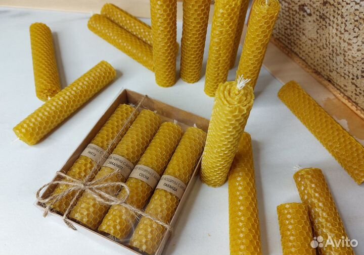 Свечи из вощины оптом
