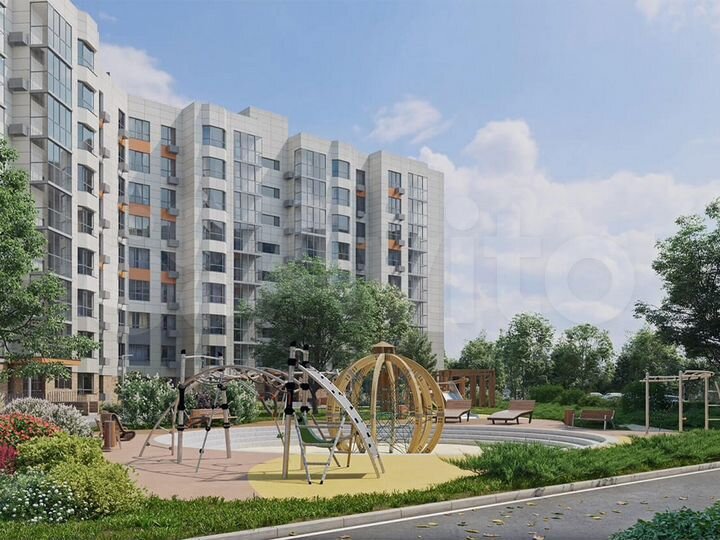 2-к. квартира, 59,9 м², 1/9 эт.