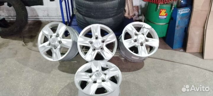 Диски литые 17/8j et 60 ландкрузер 200