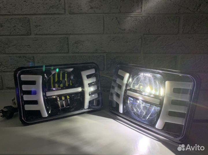 Многофункциональные LED фары 100W