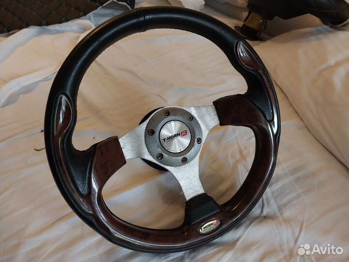 Спортивный руль на ваз и обычный руль