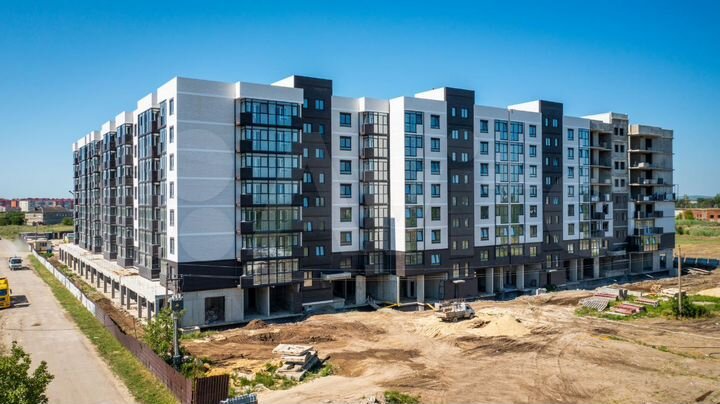 2-к. квартира, 56,3 м², 7/8 эт.