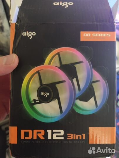 Вентилятор охлаждения Aigo DR12(ar12) 120 мм