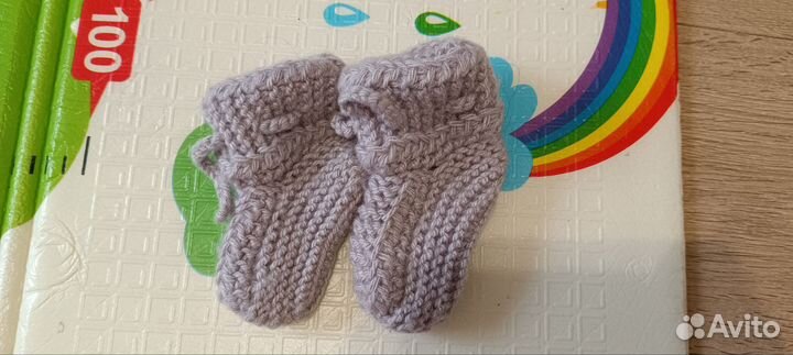 Пинетки вязаные