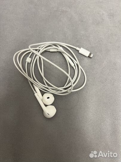 Наушники apple earpods lightning